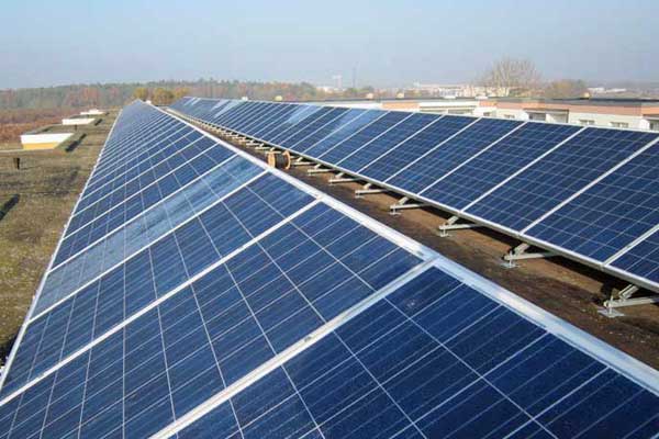 Solarmodul mit Solarzellen