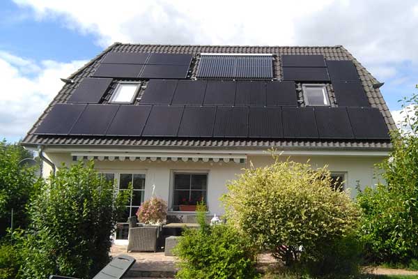 PV-Module Ausrichtung Sonnenstrahlung